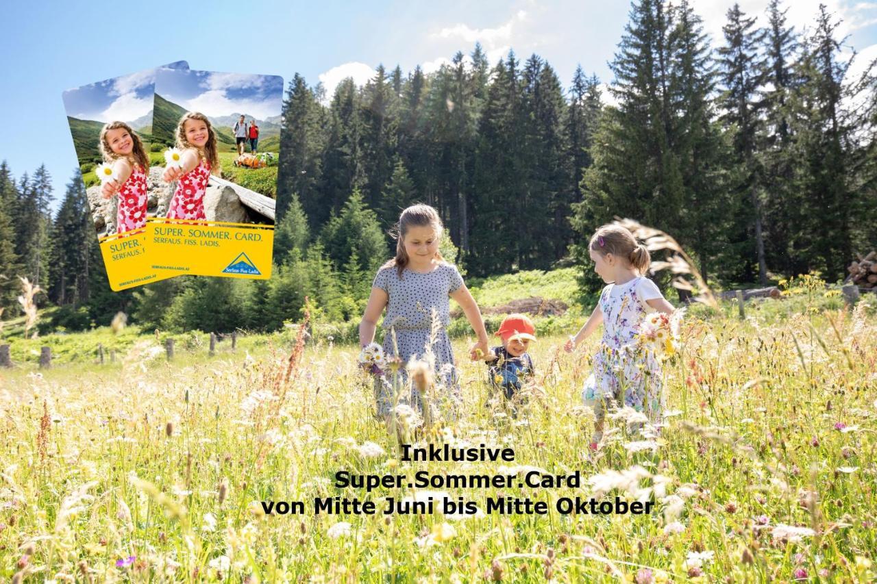 Naturlodge Ladis Ehemals Alpenlodge Alexander Inklusive Sommer Bergbahnticket Exterior foto